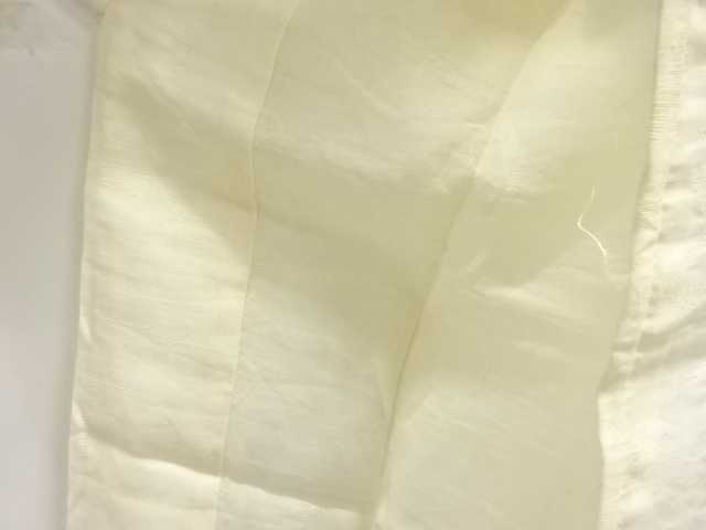  アンティーク　透かし織流水模様夏用長襦袢